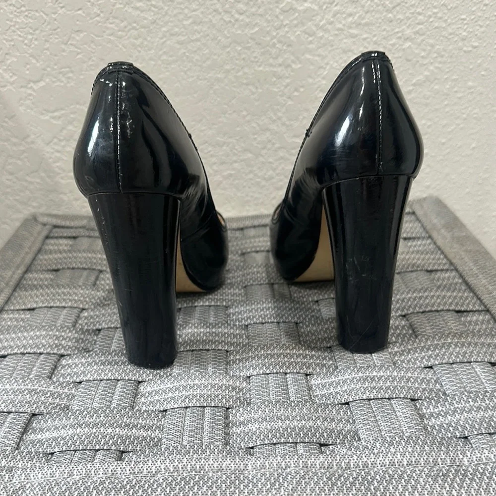 Michael Kors Glossy Black Heels - Picture 4 of 5